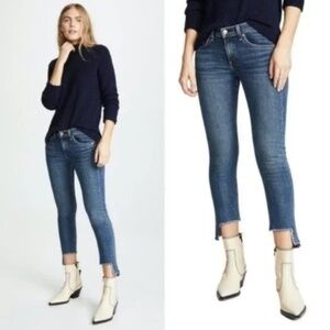 NWT Rag & Bone Cate Mid Rise Ankle Skinny Jeans in Hampton SZ 30